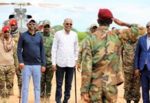 Laftagareen iyo wafdi uu hoggaaminayo oo gaaray degmada Diinsoor + Sawirro