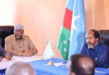 Sawirro: Madaxweynaha JF Somalia oo guddoomiyay kulan ka dhacay Xudur