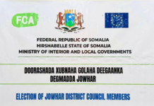 Death Threats and Corruption Taint Formation of Local Council in Jowhar District, Hirshabelle President Accused of Orchestrating Coercive Tactics