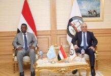Wasiirka cadaaladda Soomaaliya oo la kulmay dhiggiisa dalka Masar + Sawirro