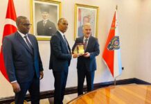 Taliyaha Ciidamada Booliska Soomaaliyeed oo gaaray dalka Turkiga
