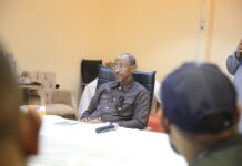 Cabdikariin Guuleed oo la kulmay xildhibaanada iyo wasiirada Galmudug + Sawirro