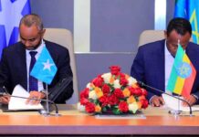 Somalia, Ethiopia ink defense cooperation deal to counter terrorism