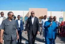 Ra’iisul wasaare Xamza iyo wafdi ka socda Jabuuti oo keenay Maydka Khadiijo Diiriye