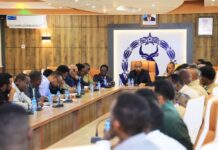 Sawirro: Laamaha amniga oo shir ka yeeshay amniga magaalada Muqdisho