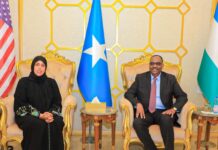 Madaxweynaha Puntland oo qaabilay Xildhibaan Hodan Xasan + Sawirro