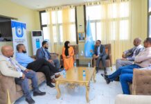 SODMA boss receives Minnesota State Representative in Mogadishu