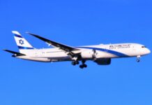 An Israeli plane escaped hijacking over Somalia