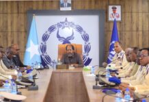 Madaxweyne Xasan Sheekh oo kormeer ku tegay taliska Booliska + Sawirro
