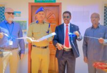 Fartaag oo xariga ka jaray dhismayaal lagu soo kordhiyey Xarunta miino baarista