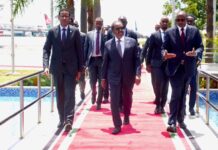 Somali president Hassan Sheikh arrives in Kenya for an official visit