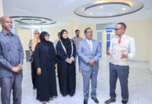 Wasiirka arrimaha gudaha oo booqday xarunta gurmadka deg-dega ah ee SoDMA