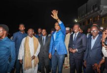 Somali Federal Government and Regional Leaders Visit Lido Beach in Mogadishu