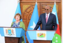UN Special Representative Catriona Laing Bids Farewell to Southwest State of Somalia
