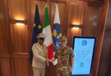 Somali Army Commander Visits Italy, Discusses Strengthening Cooperation