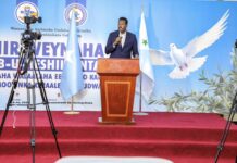 Madaxweynaha Galmudug oo Dhuusamareeb ka furay shir dib u heshiisiin ah