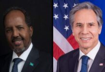 Blinken and Somali President Discuss Security Interests and Counterterrorism Efforts