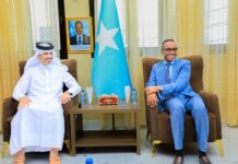 Somalia: SODMA Commissioner Meets with Qatar Ambassador
