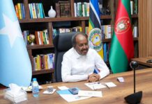 Somalia President Hassan Sheikh Joins 23rd Extraordinary EAC Summit