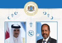 Qatar Amir, Somali president discuss ways to boost bilateral relations in phone call