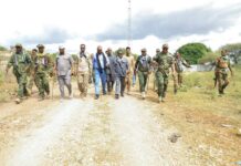 Somali Minister Visits Liberated Area in Jubaland state, Pledges Support