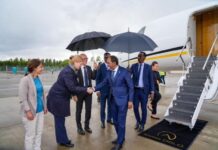 Somali President Hassan Sheikh arrives in Norway for Oslo Forum 2024