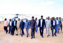 Sawirro: Madaxweyne ku xigeenka Jubbaland oo gaaray degmada Luuq