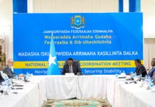 Somali Deputy Prime Minister Leads National Stabilization Coordination Meeting in Mogadishu