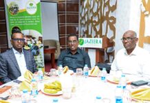 Wasiir Xoosh oo la kulmay wasiirada arrimaha gudaha maamullada dalka