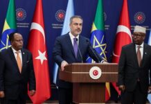 Turkish FM hosts counterparts as Somalia, Ethiopia renew talks
