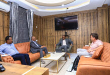 Guddoomiyaha SoDMA oo la kulmay wafdi ka socda Ururka Midowga Yurub