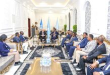 Madaxweyne Qoor Qoor iyo James Swan oo ka wada-hadlay arrimo xasaasi ah