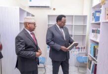 Ra’iisul Wasaare Ku-Xigeenka XFS oo kormeeray Wasaaradda Arrimaha Dibadda