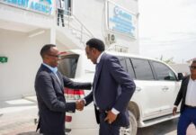Maxamuud Macallin oo xarunta SoDMA kusoo dhaweeyay agaasime Dhuxulow