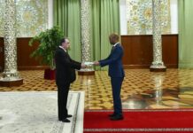 President of Tajikistan Emomali Rahmon Receives Credentials from Somali Ambassador