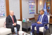 Somalia’s Prime Minister Hosts Palestinian Ambassador to Strengthen Ties