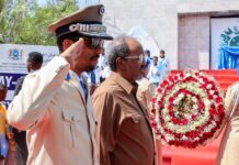 Somali President Lays Wreath at SYL Monument in Honour of Youth Day