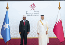 Somali, Qatari defence ministers meet in Doha to boost military cooperation