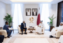 Qatari Prime Minister Meets Somaliland President in Doha