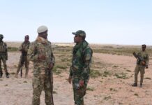 Somali Ground Forces Chief visits frontline to boost offensive against Al-Shabaab