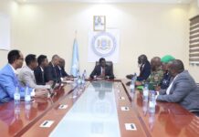 Somalia’s Internal Security Minister Meets AU Special Representative in Mogadishu