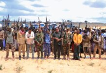 Officials from Hirshabelle visit central Somalia frontline in fight against militants