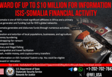 US Offers $10 Million Reward for Information on ISIS-Somalia Financial Network