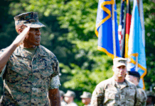 U.S. Africa Command Conducts Change of Command Ceremony
