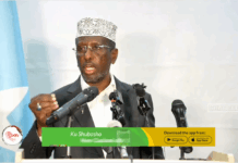 Sheekh Shariif oo sheegay in muddo xileedka dowladda uu dhammaaday