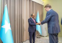 Somali President Receives Credentials from New EU, Dutch Ambassadors