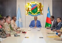 Laftagareen oo Guddoomiyey Shirka Golaha Amniga Koonfur-Galbeed
