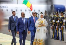 Somali President Arrives in Addis Ababa for Africa Climate Summit