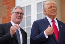 Britain, U.S. agree tech deal during Trump’s visit