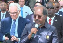 Madaxweyne Xasan Sheekh oo ka qeybgalay furtaanka Biyo-xireenka Itoobiya